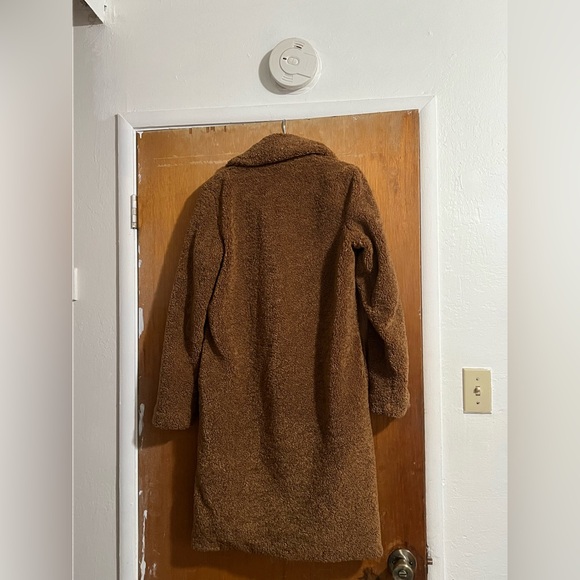 Rachel Zoe Warm Tan Teddy Jacket - Picture 3 of 3